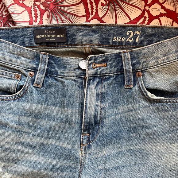 J. Crew Broken In Boyfriend Jean Women’s Size 27 - Picture 1 of 3